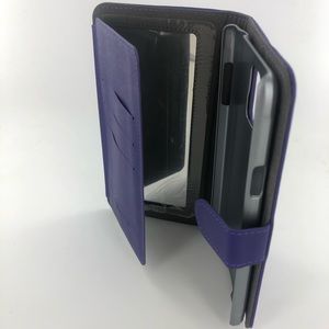 Samsung Galaxy Note 4 Wallet/Card Slot/Mirror Case